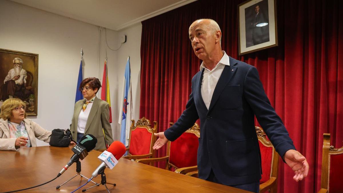 El alcalde de Vilanova, Gonzalo Durán, en un acto reciente.