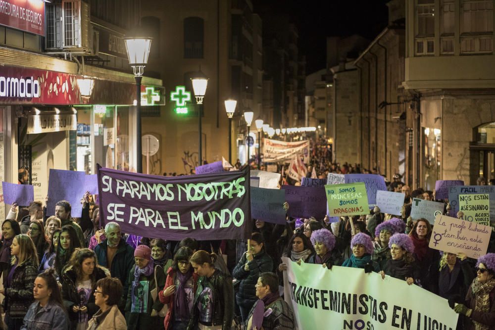 8M en Zamora |Manifestación en Zamora