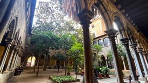 Claustro del monasterio de Santa Anna.