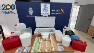 Operación antidroga en Lanzarote: desmantelan uno de los mayores laboratorios de 'speed' de Canarias
