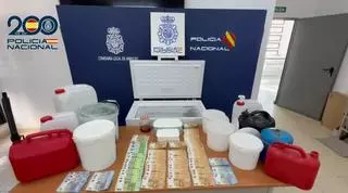 Operación antidroga en Lanzarote: desmantelan uno de los mayores laboratorios de 'speed' de Canarias