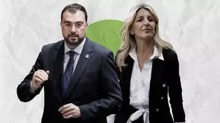 El choque entre Yolanda Díaz y Adrián Barbón: ¿por qué no se han encontrado en Asturias?