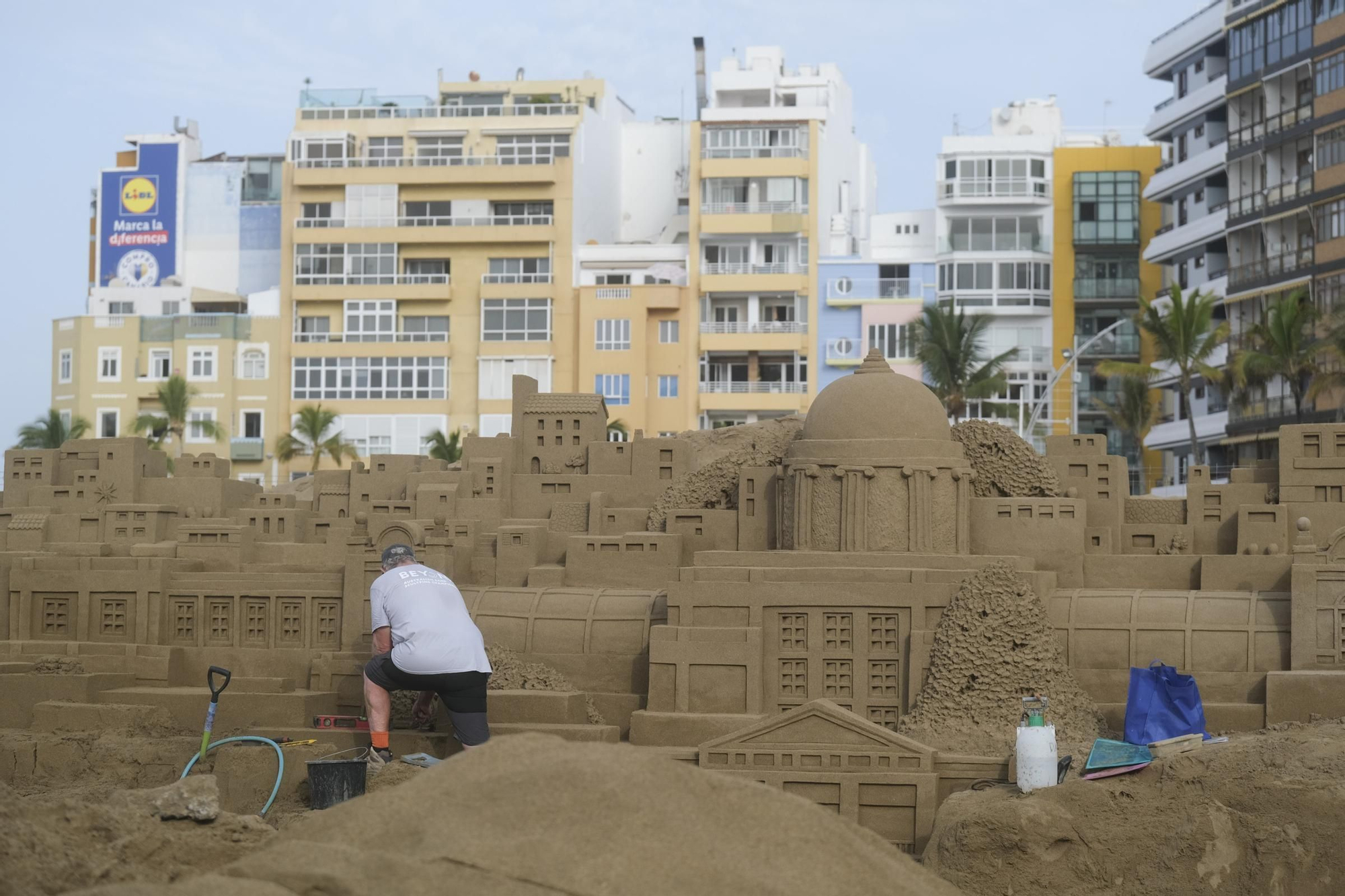 Inauguración del Belén de Arena 2024 en Las Palmas de Gran Canaria