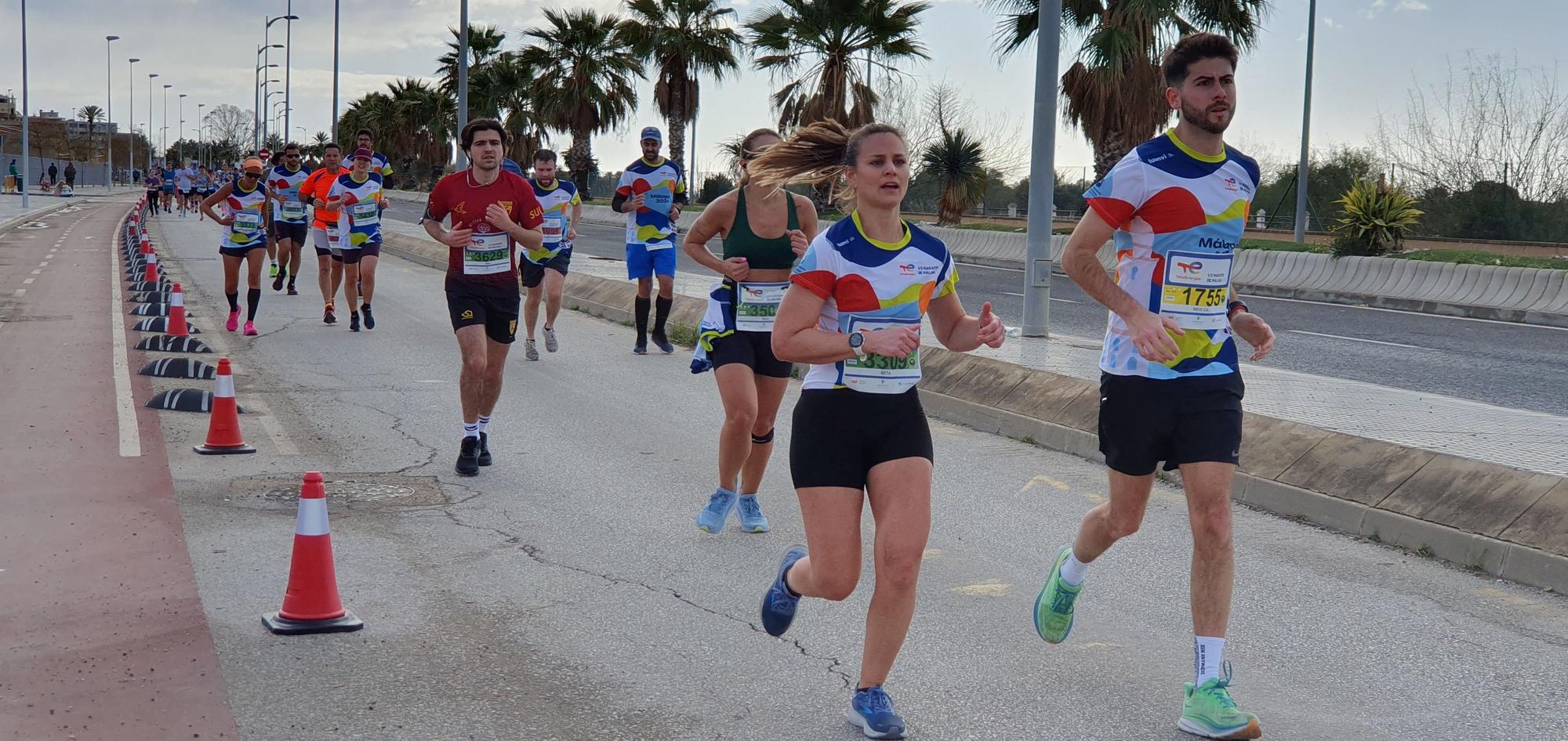 Búscate en la XXXIII Media Maratón que se ha celebrado en Málaga en la mañana de este domingo 10 de marzo de 2024 