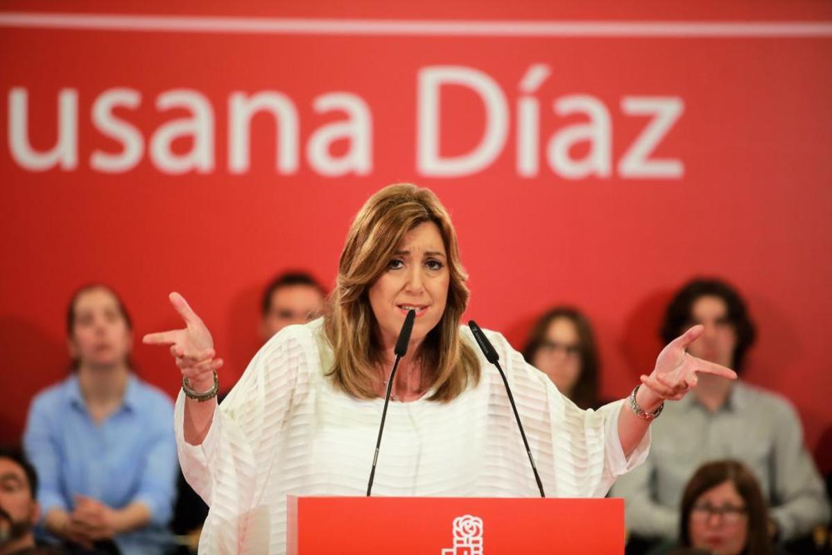 Susana Díaz, en Palma