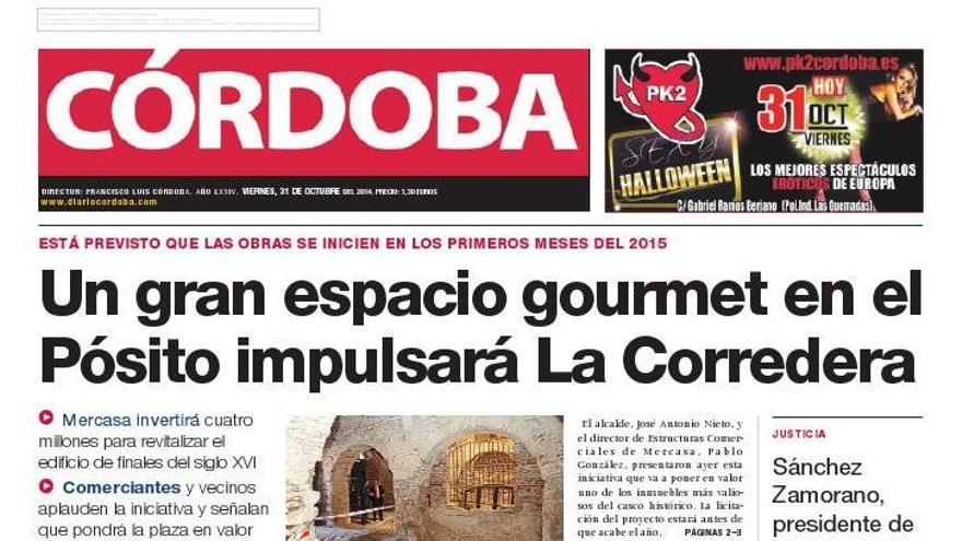 La portada de CÓRDOBA