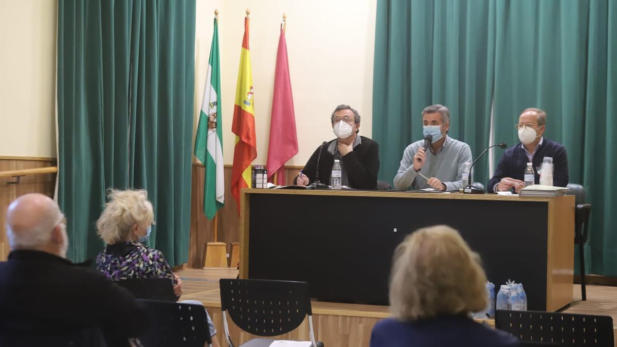 Un momento, del pleno del Consejo del Movimiento Ciudadano, celebrado este martes.