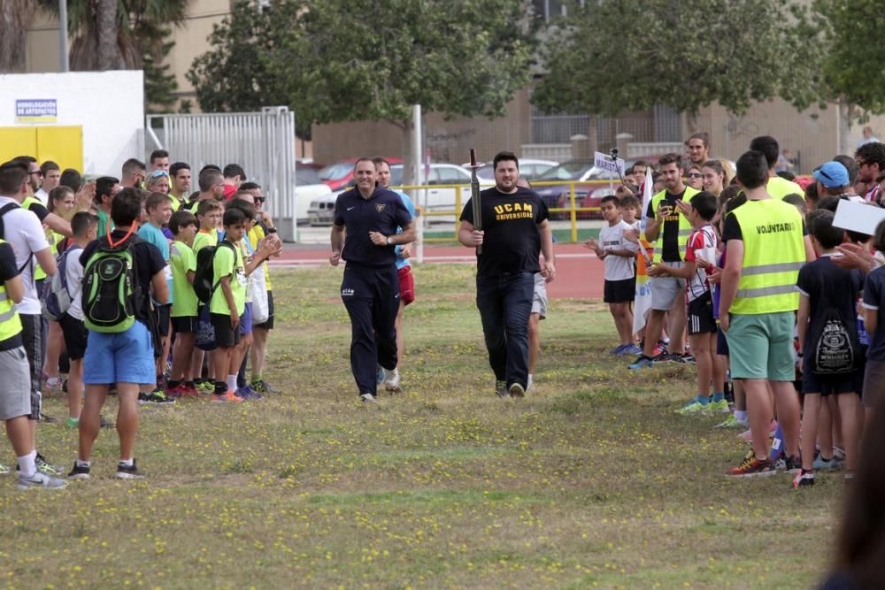 Competición escolar de Atletismo en Cartagena