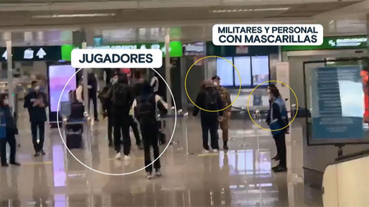 El Madrid de baloncesto, completamente solo en el aeropuerto y el hotel de Milán por el coronavirus