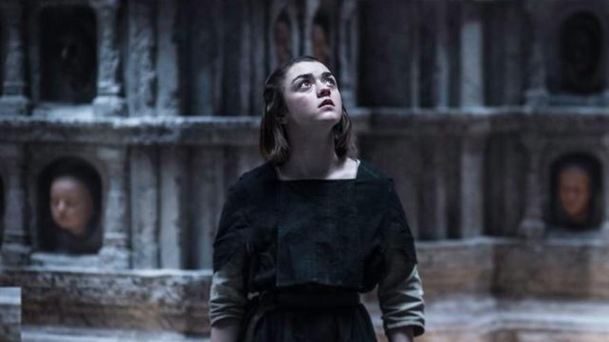 Maisie Williams es Arya Stark.