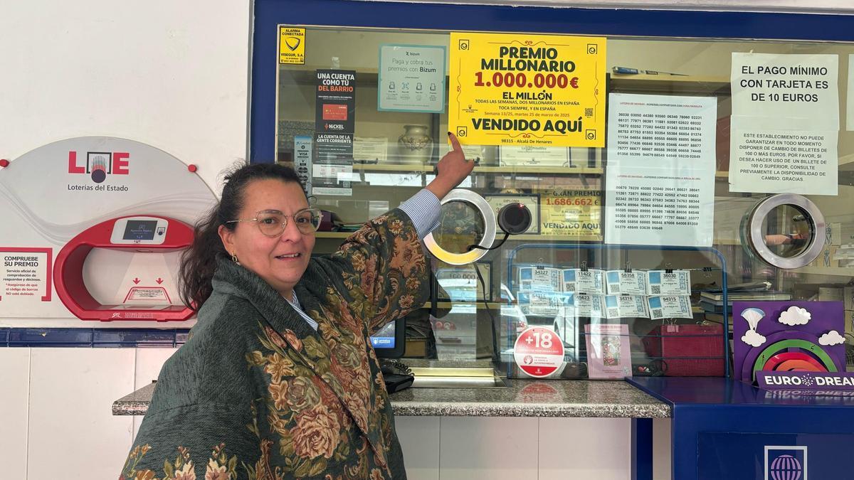 Una administración de lotería de Alcalá de Henares reparte un millón