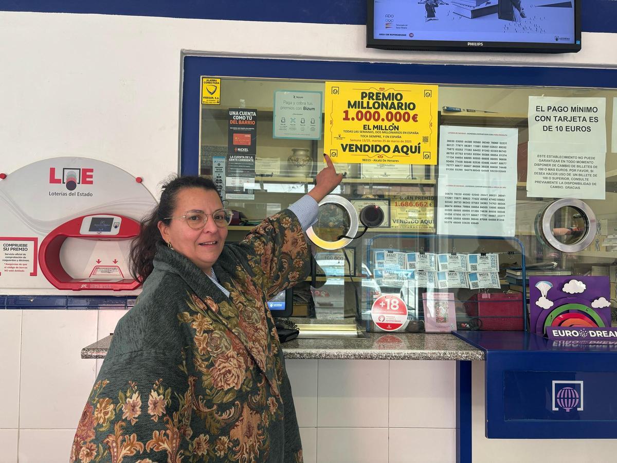 Una administración de lotería de Alcalá de Henares reparte un millón