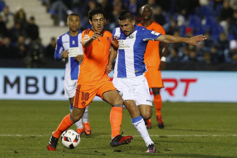 Las mejores imágenes del Leganés - Valencia CF