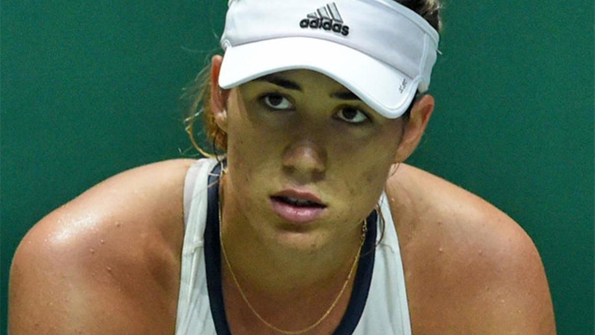 Muguruza cayó en semifinales