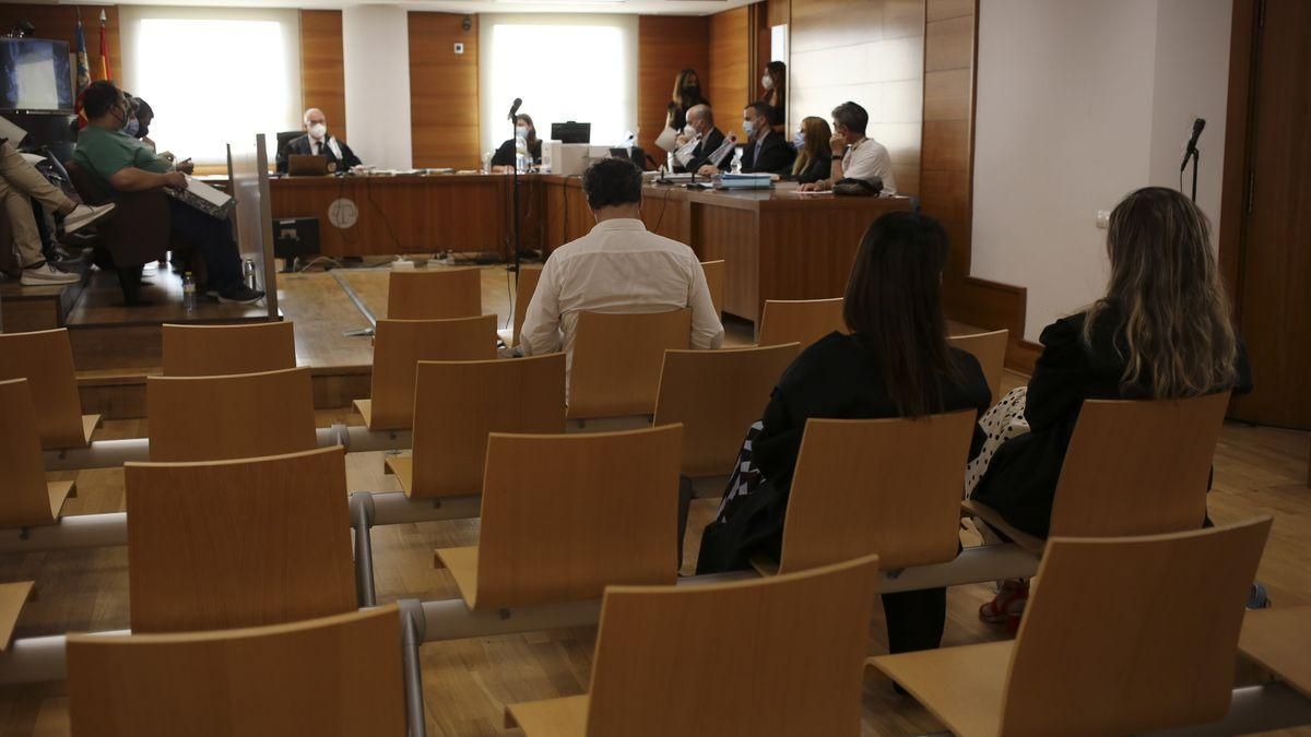 Juicio con jurado en la Ciudad de la Justicia de Castellón.