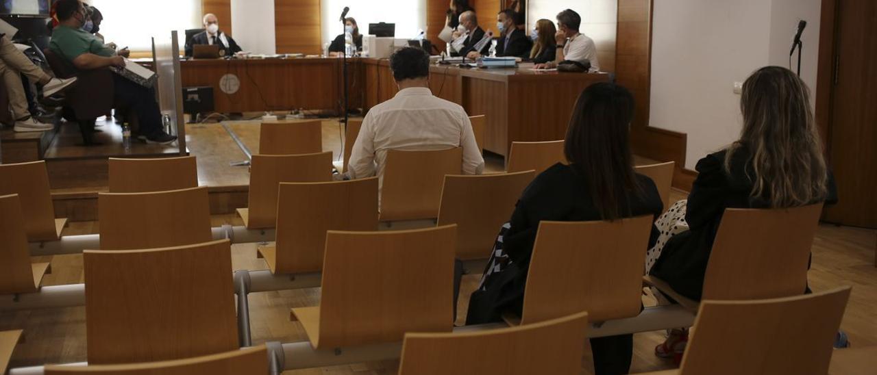 Juicio con jurado en la Ciudad de la Justicia de Castellón.