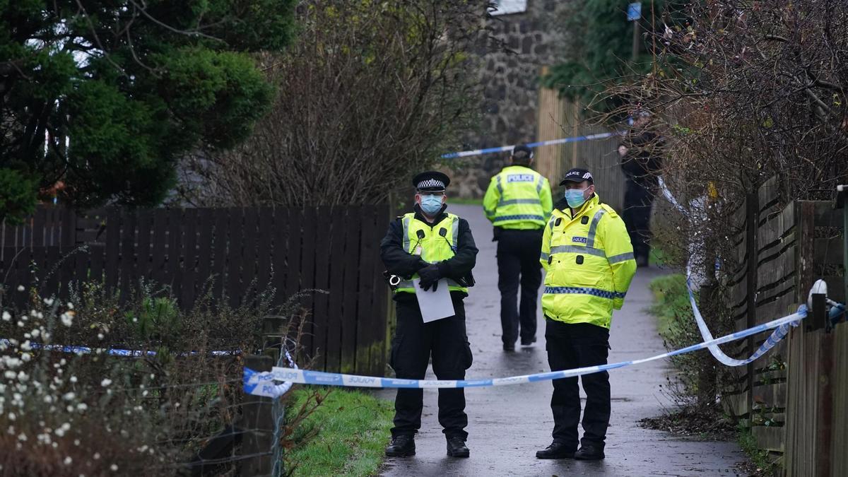 Agentes de Policía de Escocia.