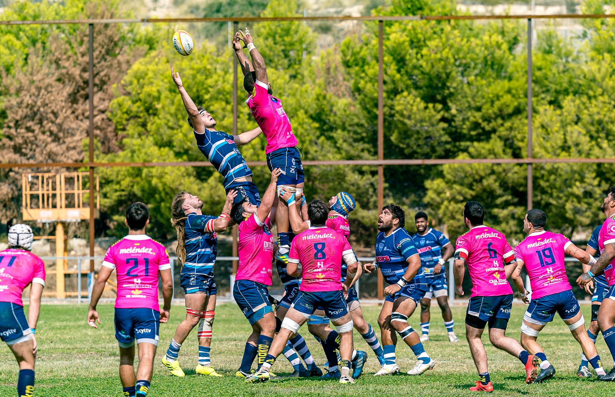 El equipo de rugby de La Vila Joiosa en División de Honor