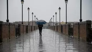 La borrasca Bernard trae «buena lluvia» a Extremadura