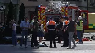 Varios muertos y 6 desaparecidos en el incendio de un edificio en el centro de Bruselas