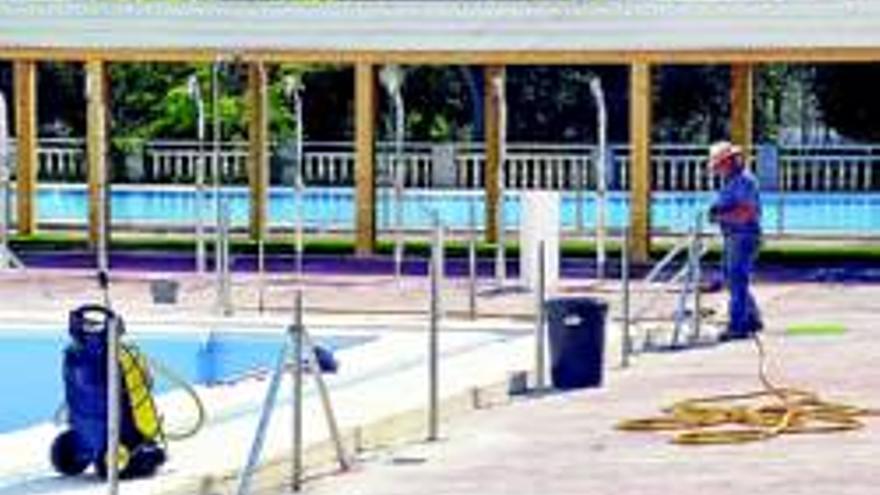 Las piscinas de la Ciudad Deportiva no están listas para abrir el lunes