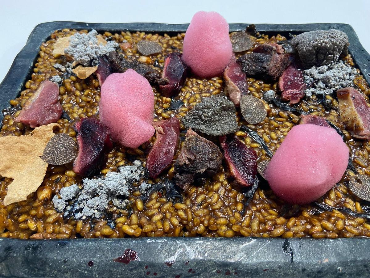 Uno de los arroces alicantinos elaborados en Madrid Fusión