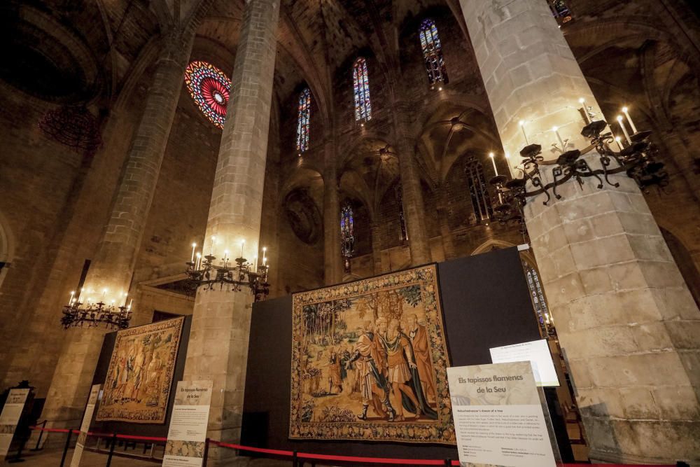 Wandbehänge Kathedrale Palma de Mallorca