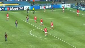 El jugador blaugrana es desfà de quatre jugadors en una jugada memorable