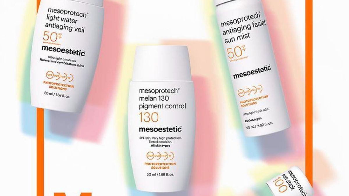 Algunas de las marcas especializadas en tratamientos para el sol que venden en la clínica son Mesoestetic y Natura Bissé.