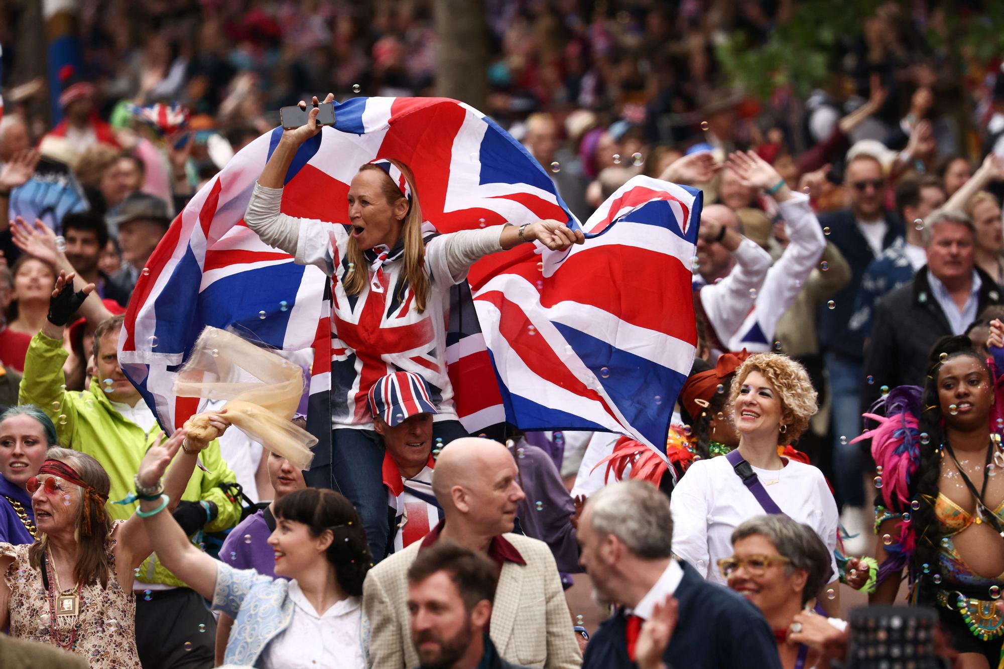 Queen's Platinum Jubilee celebrations in London