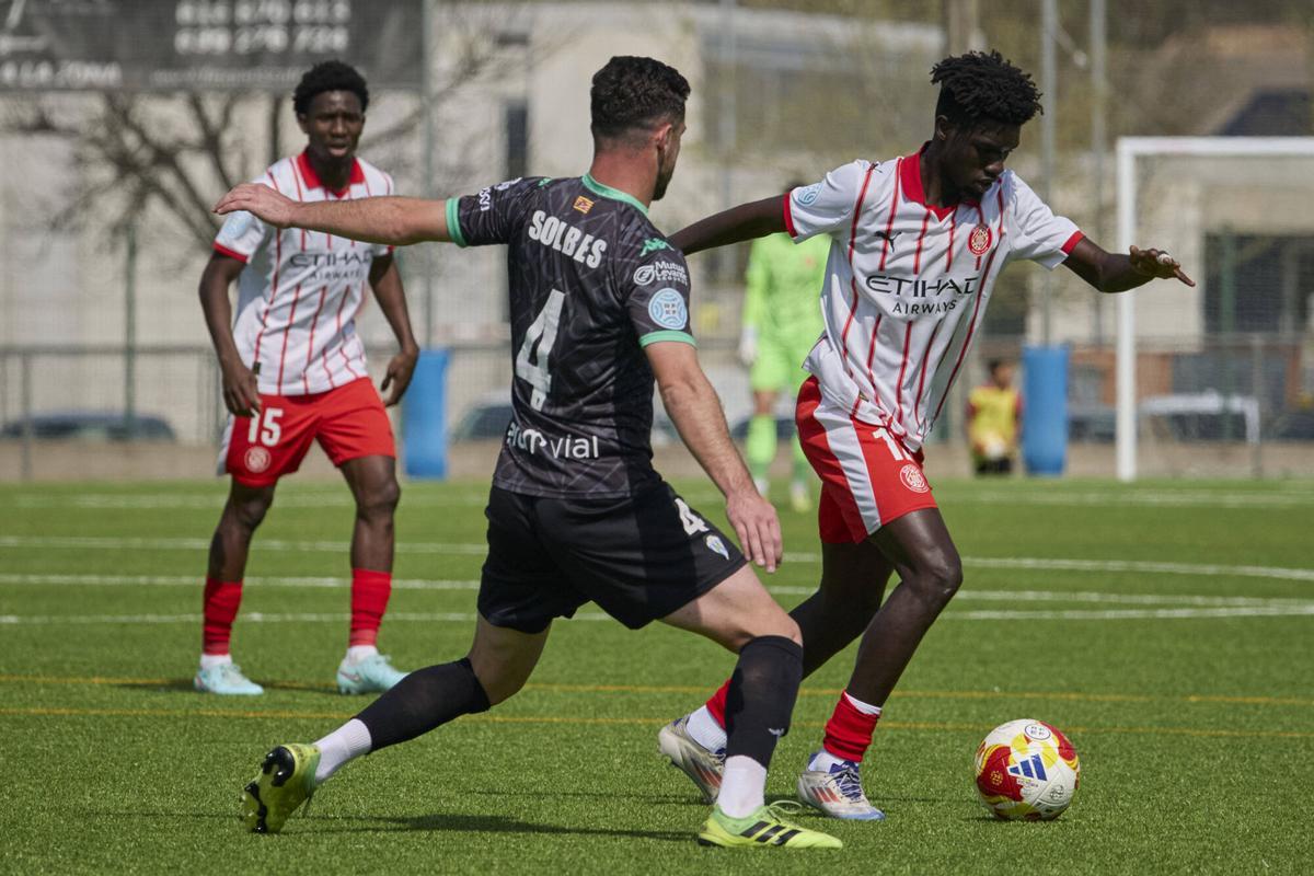 Les imatges del Girona B - Alcoià