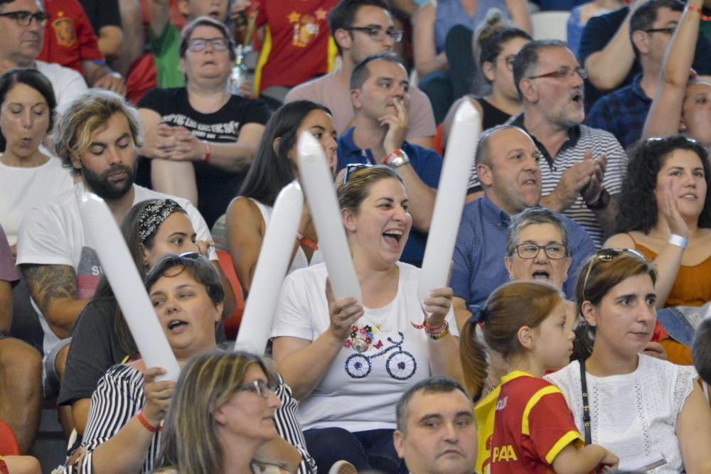 Fiesta en Riazor al ganar España el Europeo