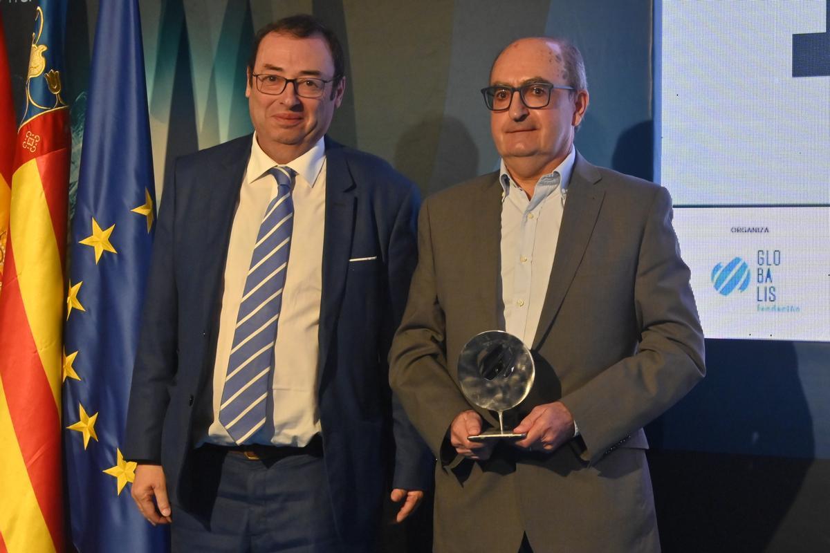 El presidente de Real Export, Vicent Ortells, ha recibido el premio.