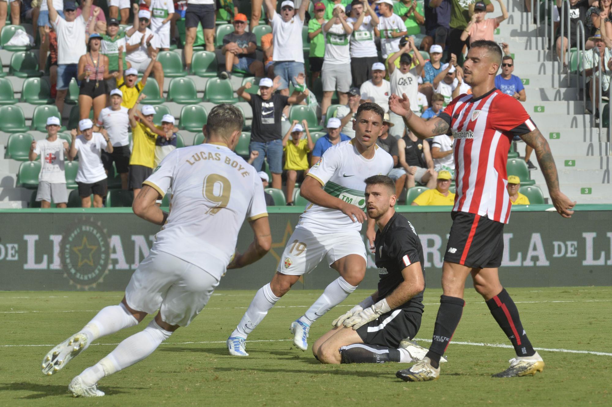 Una verbena en defensa, Elche CF:1  Athletic Club de Bilbao: 4