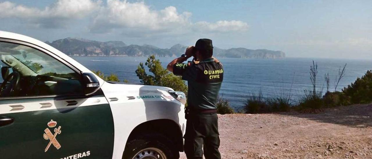 Un agente de la Guardia Civil.