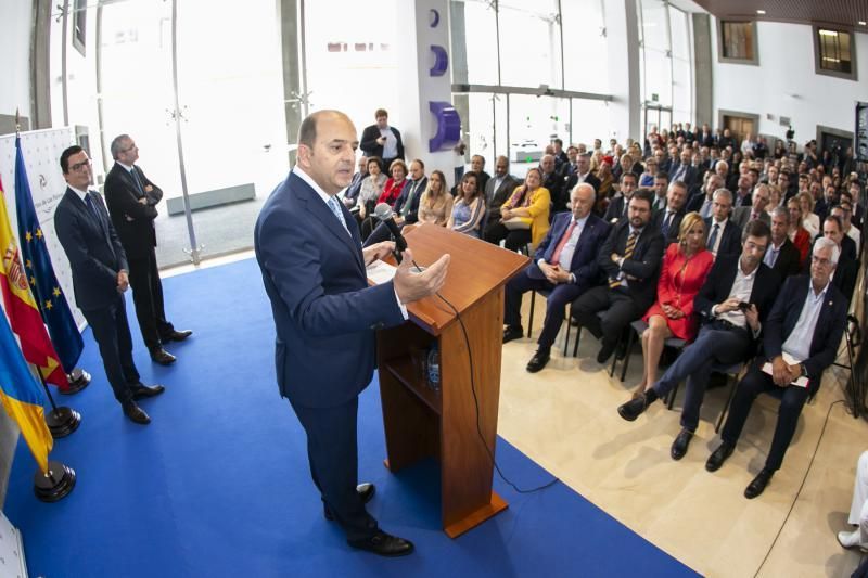 24.05.18. Las Palmas de Gran Canaria. Presentación del nuevo presidente de la Autoridad Portuaria de Las Palmas, Juan José Cardona. Foto Quique Curbelo  | 24/05/2018 | Fotógrafo: Quique Curbelo