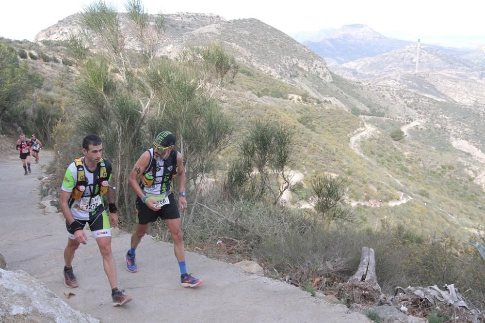 Ruta de las Fortalezas 2018 subida del Monte del Calvario