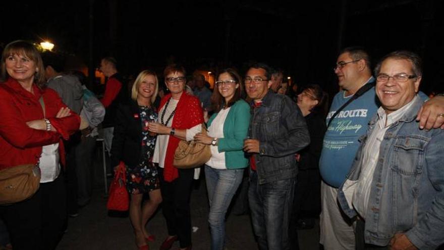 Mitin de fin de campaña de Tovar y Gras en Murcia