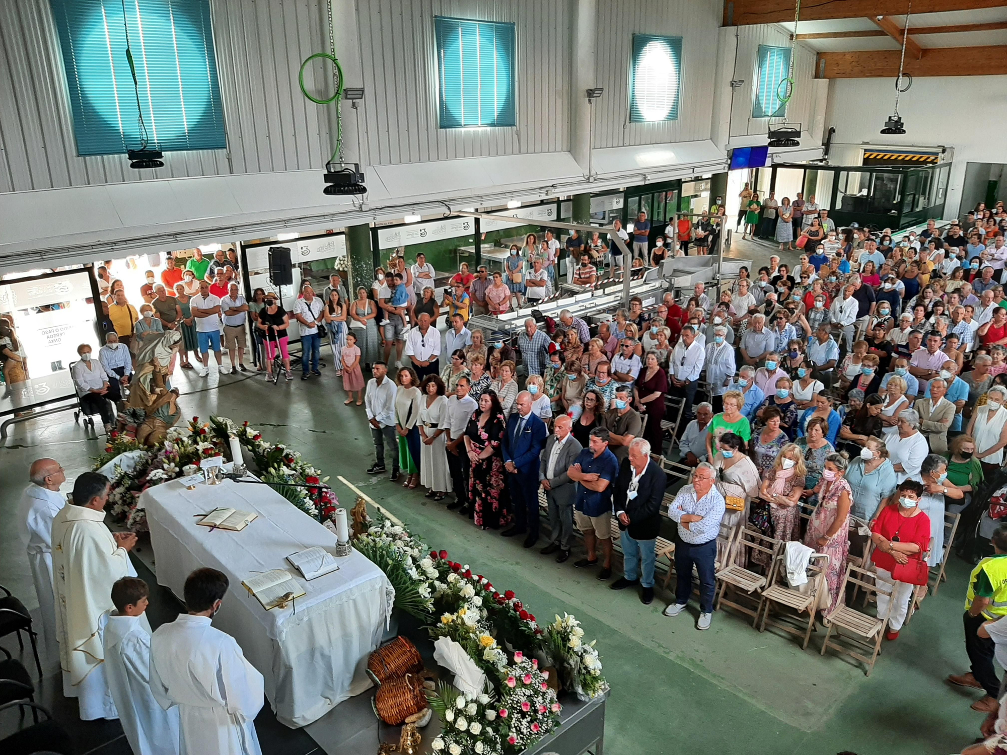 Las celebraciones de la Virgen del Carmen en Bueu