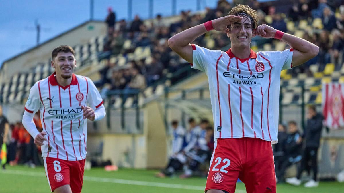 Les imatges del Girona B - Castelló B a Vidreres