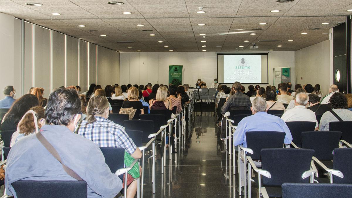 Asamblea general de Asfeme celebrada esta semana.