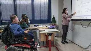 La lección de vida de un alumno de Alicante con un 90 % de discapacidad