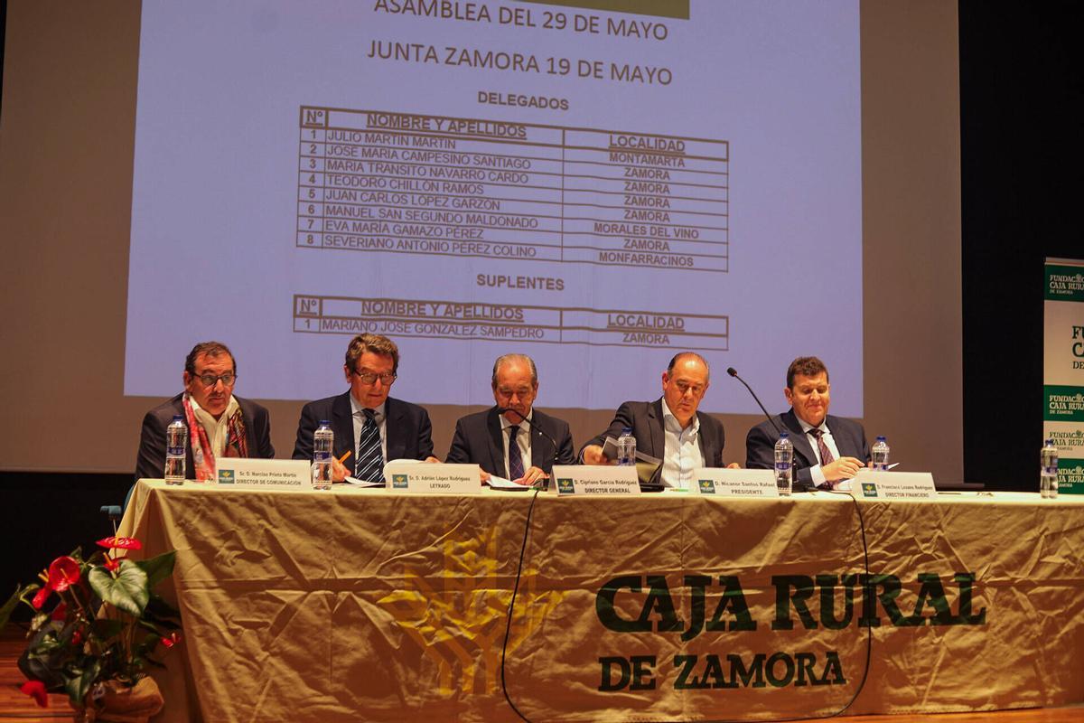 Zamora. Junta preparatoria de Caja Rural de Zamora.