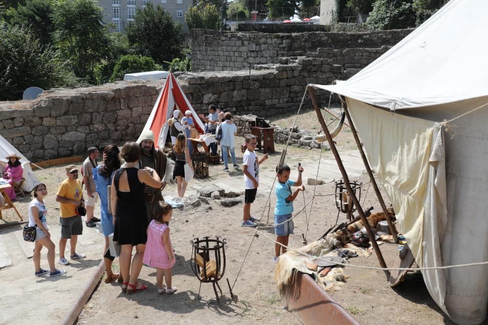 Campamento medieval en el Castillo de Ribadavia