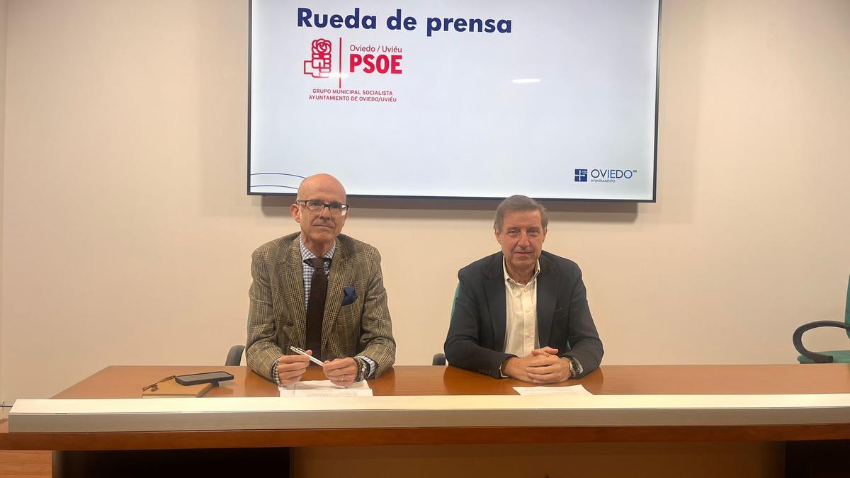 Jorge García Monsalve y Carlos Fernández Llaneza.