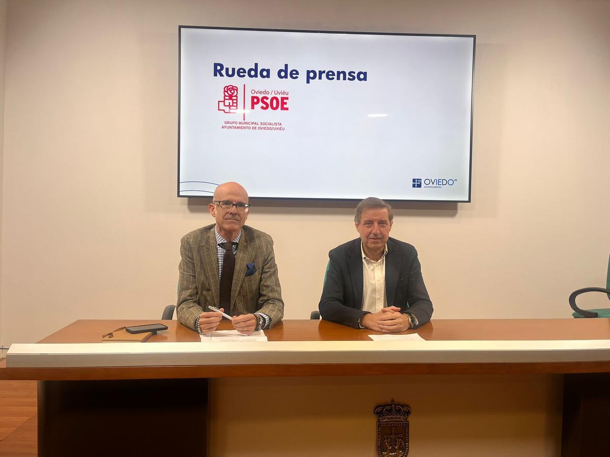 Jorge García Monsalve y Carlos Fernández Llaneza.