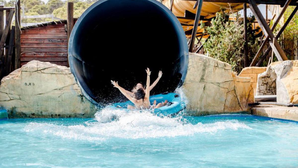 Rutschen macht Spaß, erfordert aber Treppensteigen.  | FOTO: WESTERN PARK