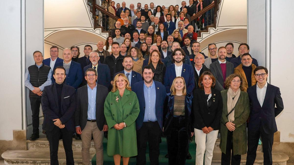 Jornada de representantes de partidos independientes en la Diputación de Valencia el pasado 31 de enero.