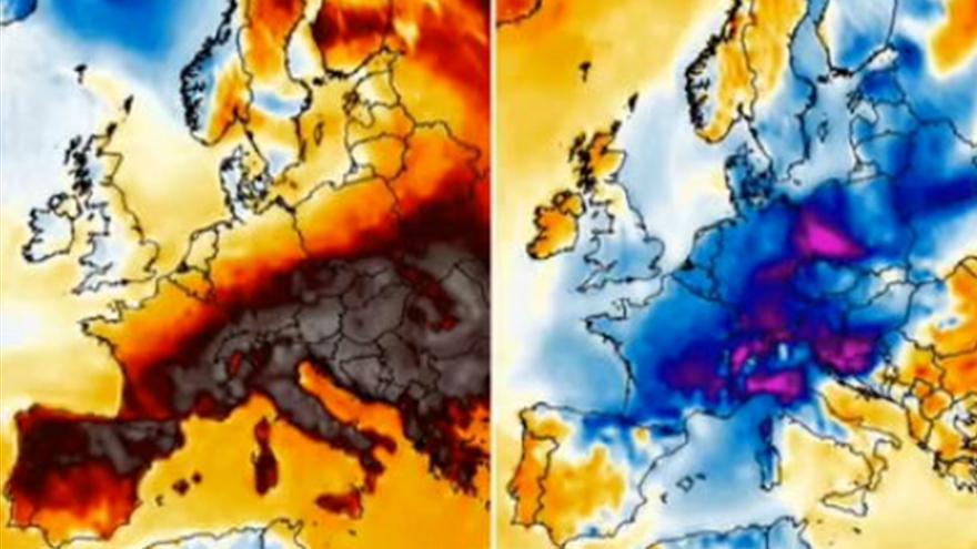 Bajada de temperaturas anómala a partir de la semana que viene