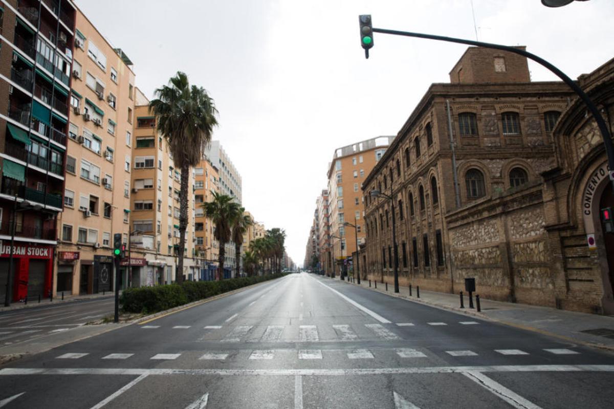 València confinada por el estado de alarma por coronavirus